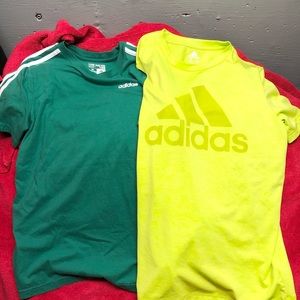 Boys Adidas tshirt lot,size 10/12